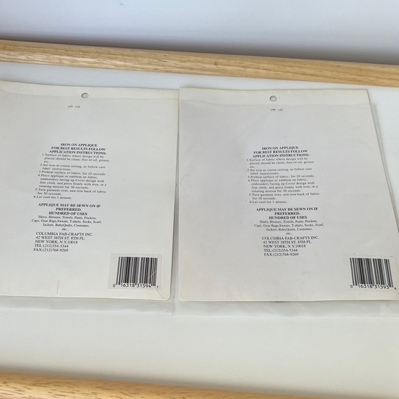 Vintage Poodle Iron On Patches Set of 2 Black & Pink Retro Appliqués 1950s Style - Picture 5 of 11